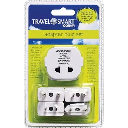 Travel Smart International Adapter Plug Set - White-039052008993-LR-296047-1-LR eShop