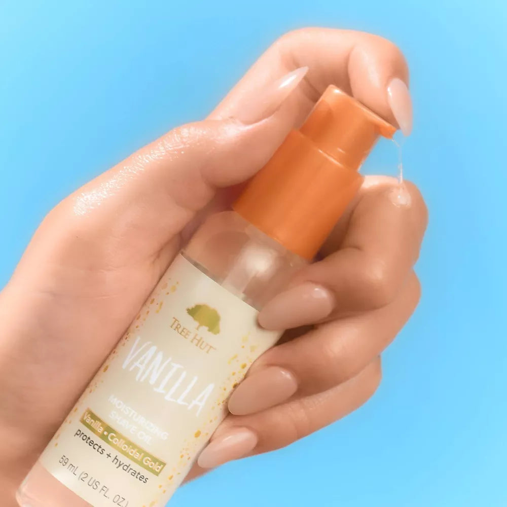 Tree Hut Mini Moisturizing Shave Oil - Vanilla, 2 oz-075371028397-LR-361445-5-LR eShop