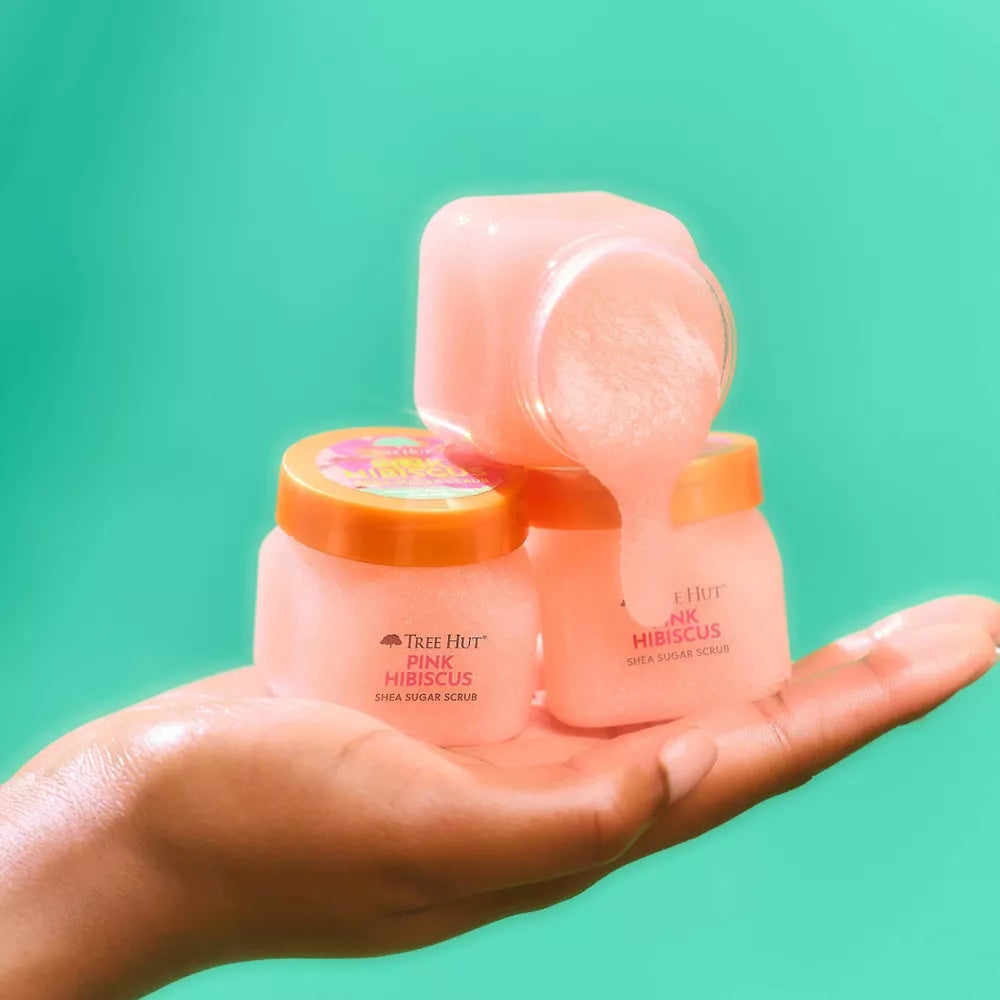 Tree Hut Mini Shea Sugar Body Scrub - Pink Hibiscus, 3.4 oz-075371004735-LR-361444-5-LR eShop
