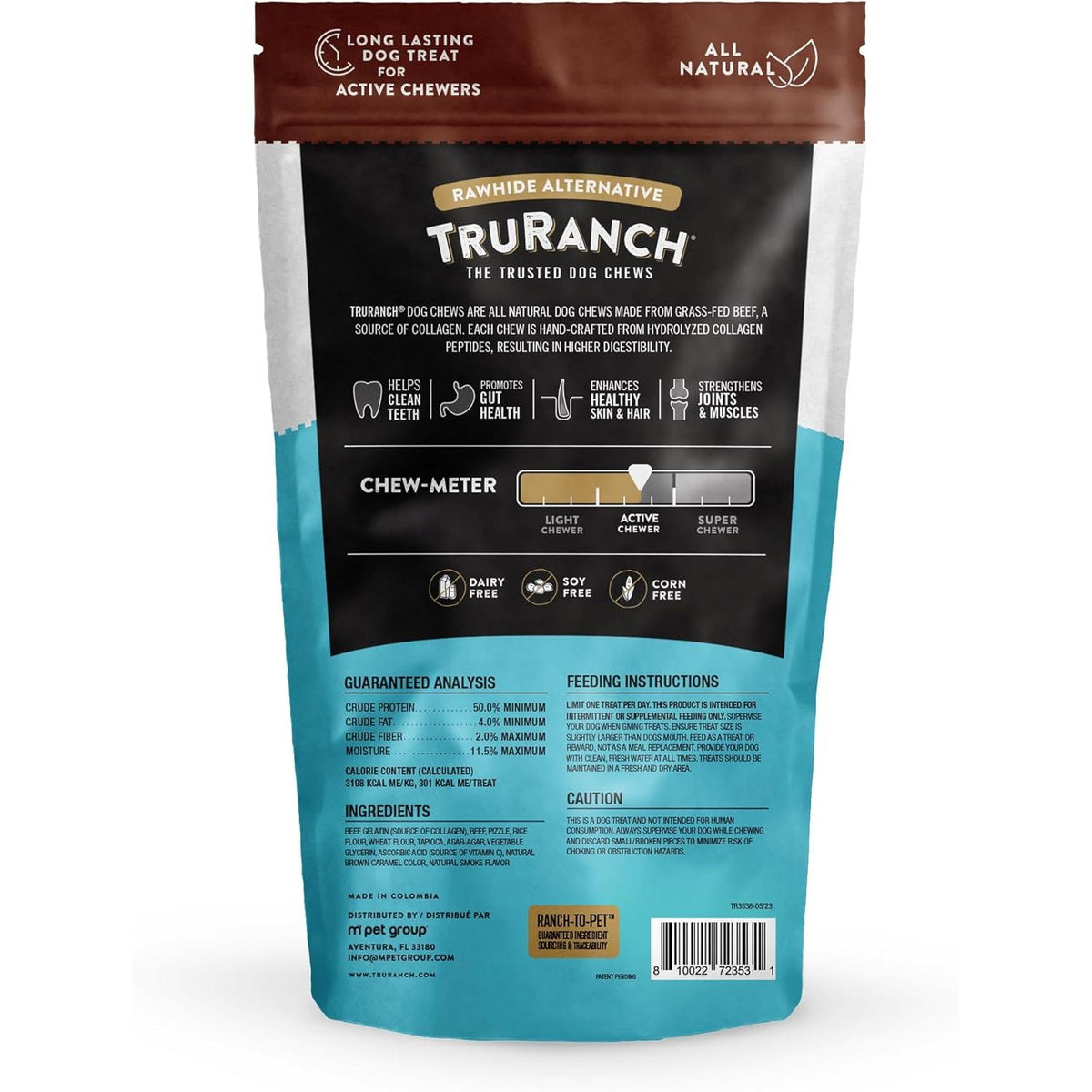 TruRanch 9" Rawhide Alternative Collagen Rolls for Dogs, 3 count-810022723531-LR-355500-2-LR eShop