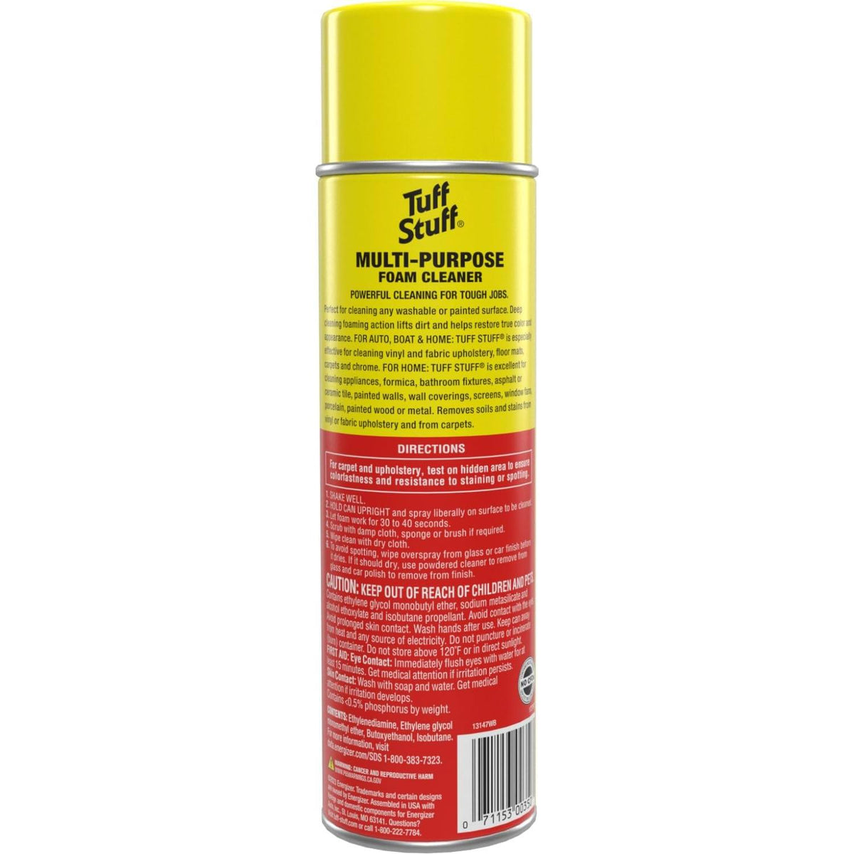 Tuff Stuff Multi-Purpose Cleaner Foam, 22 Oz-071153003507-LR-144458-2-LR eShop