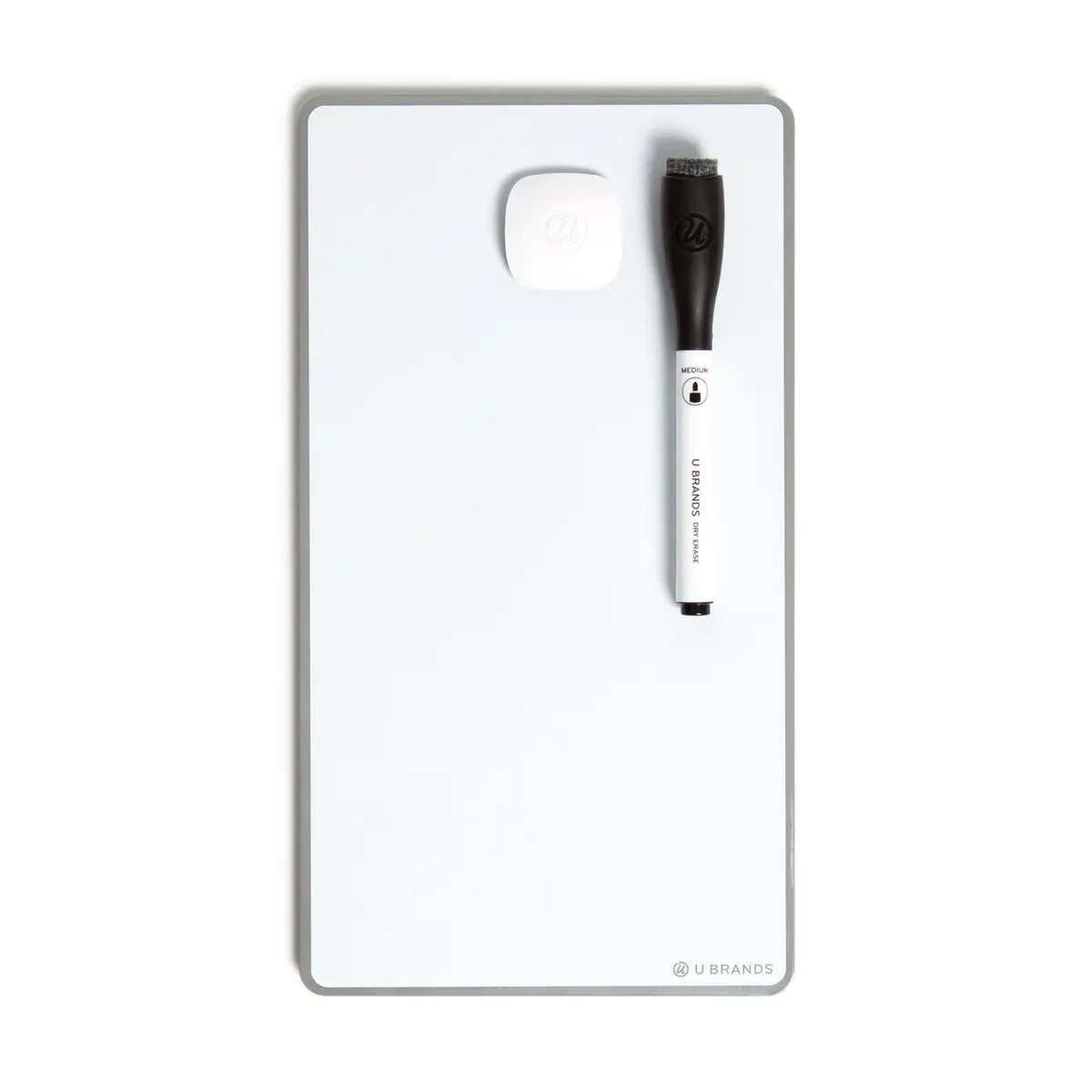U-Brands 5.5" X 10" Magnetic Dry Erase Board-812296024130-LR-362749-3-LR eShop