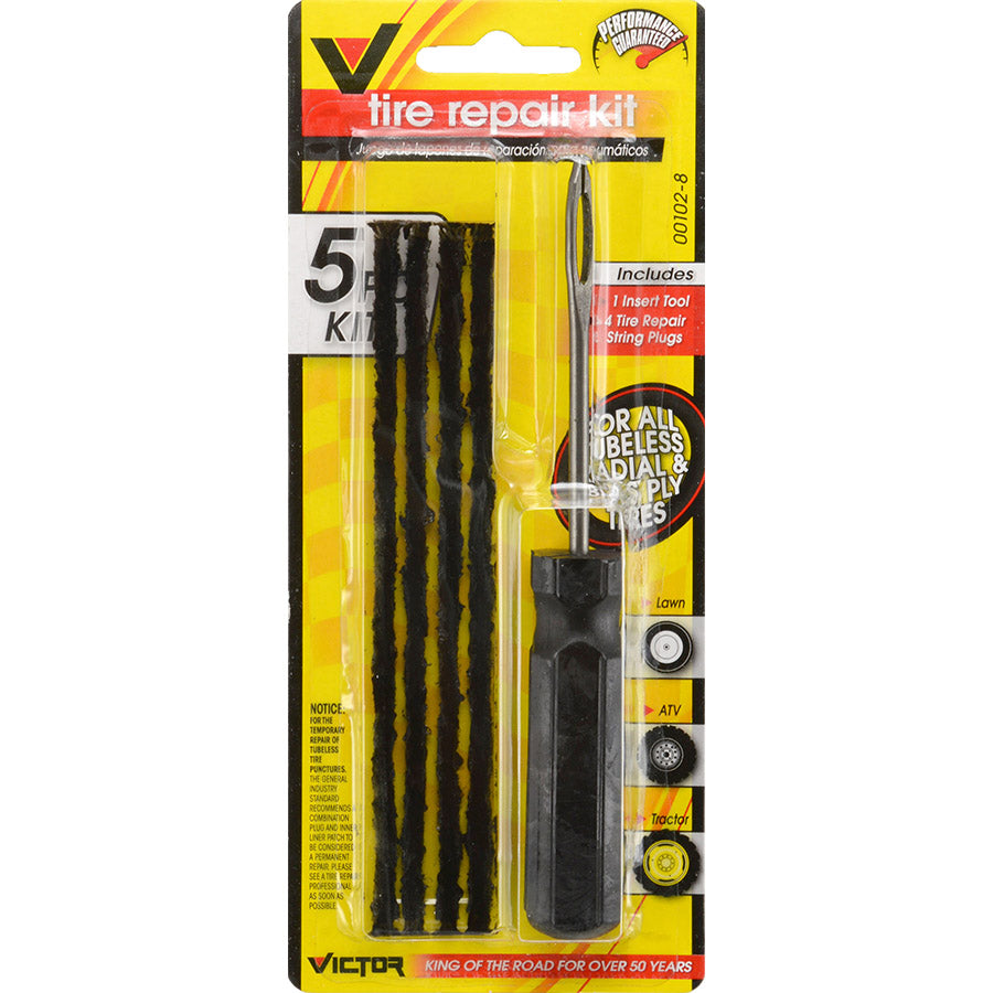 Victor Tubeless Tire Repair Kit, 5 pieces-077231001021-LR-256333-1-LR eShop