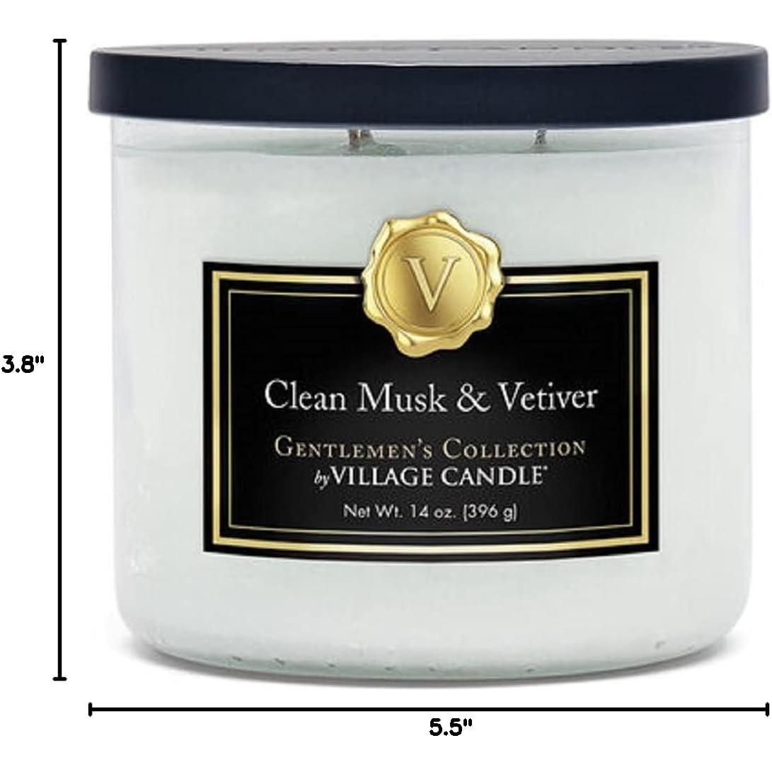 Village Candle Gentlemen's Collection - Clean Musk & Vetiver-602406648475-LR-343880-3-LR eShop