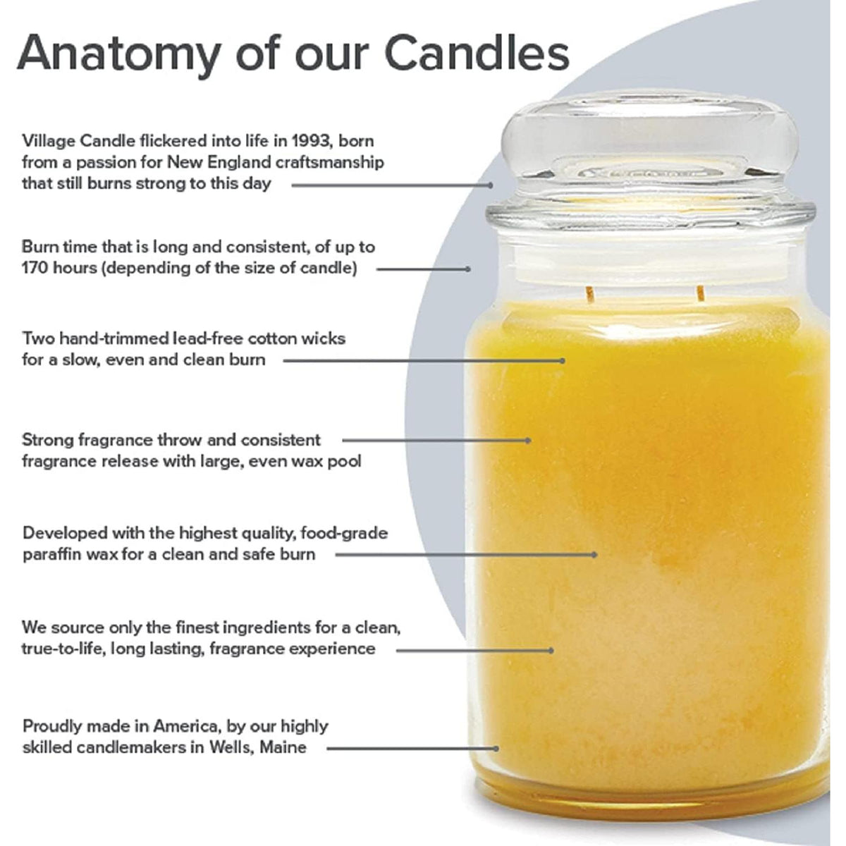 Village Candle Large Apothecary Jar Candle - Black Bamboo-602406603191-LR-292684-3-LR eShop