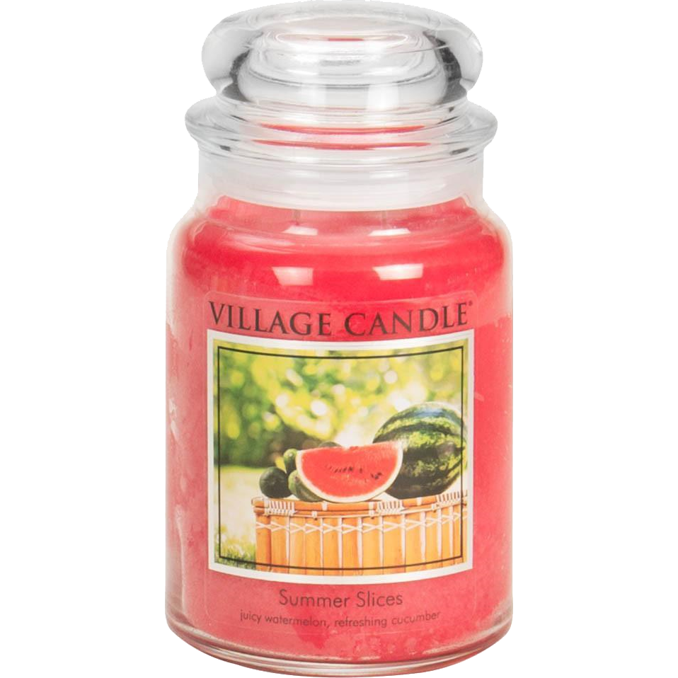Village Candle Large Apothecary Jar Candle - Summer Slices-602406801474-LR-199904-1-LR eShop