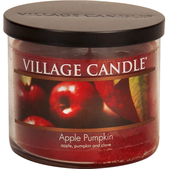 Village Candle Medium Bowl Candle - Apple Pumpkin-602406626923-LR-322080-1-LR eShop