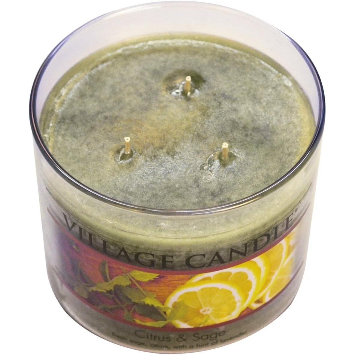 Village Candle Medium Bowl Candle - Citrus & Sage-602406626961-LR-322084-2-LR eShop