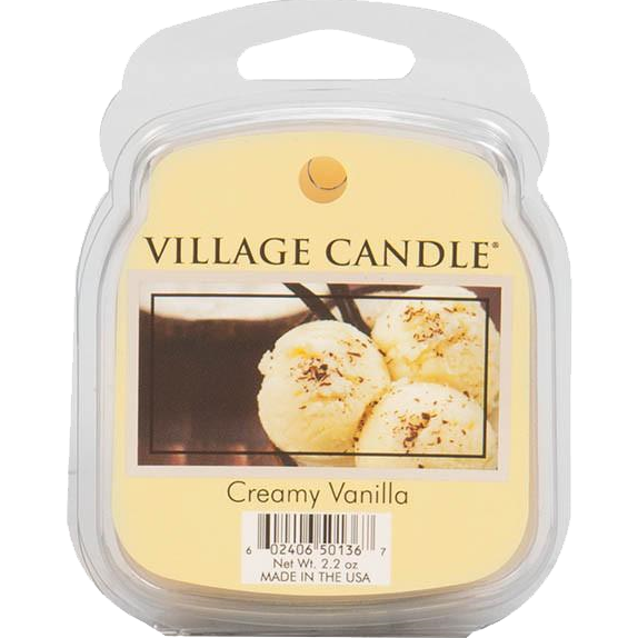 Village Candle Wax Melts Flameless Fragrance - Creamy Vanilla-602406501367-LR-322038-1-LR eShop