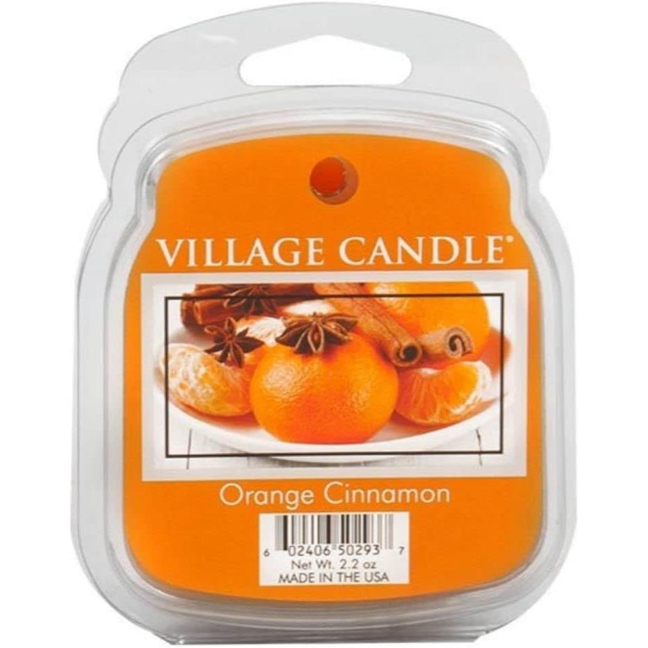 Village Candle Wax Melts Flameless Fragrance - Orange Cinnamon-602406502937-LR-322047-1-LR eShop