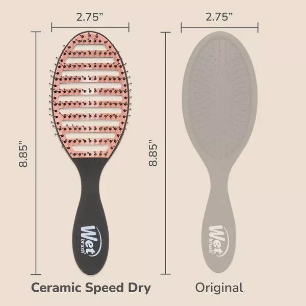 Wet Brush Ceramic Speed Dry Hair Brush - Black-736658463019-LR-359888-6-LR eShop