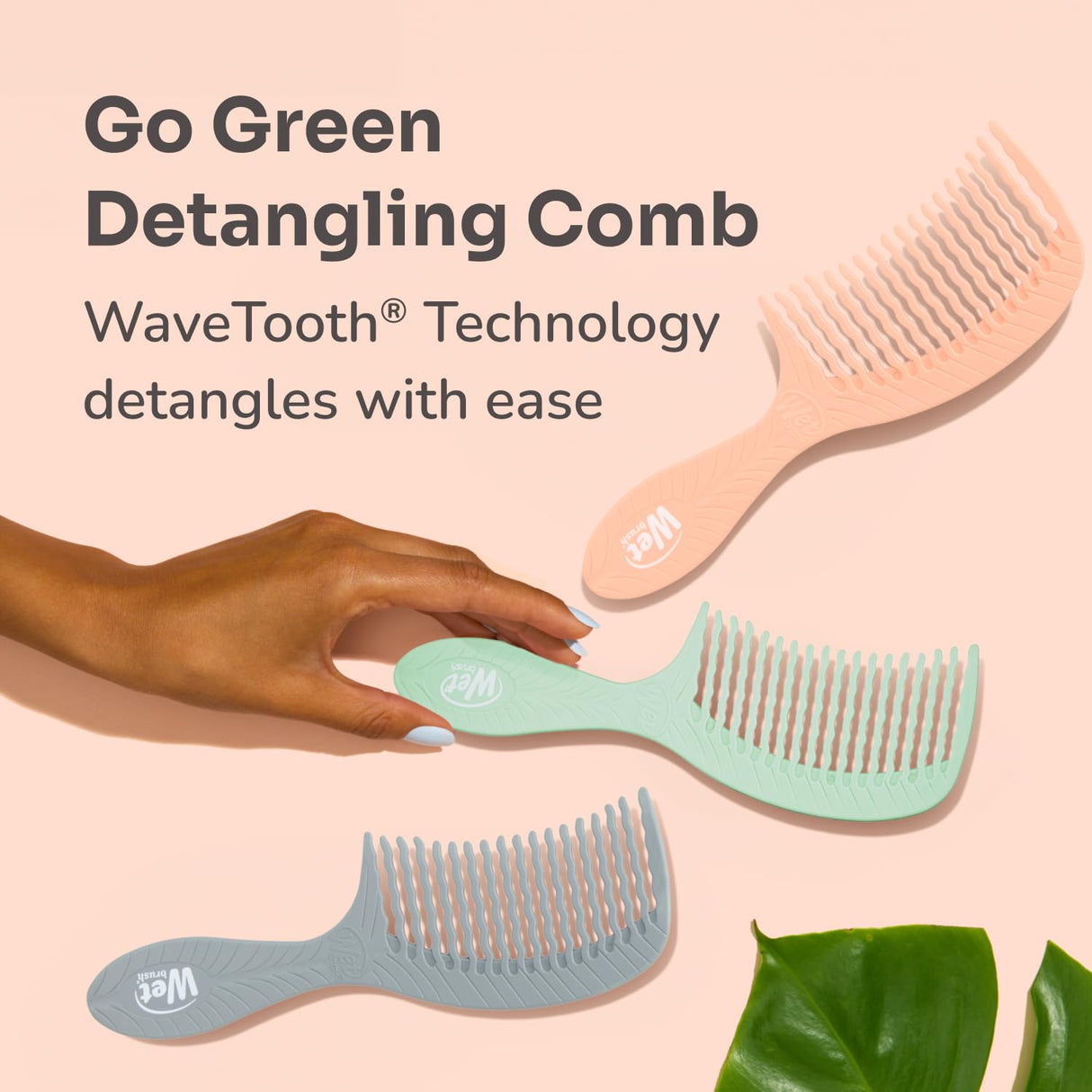 Wet Brush Go Green Charcoal Infused Treatment Comb-736658556827-LR-339767-9-LR eShop