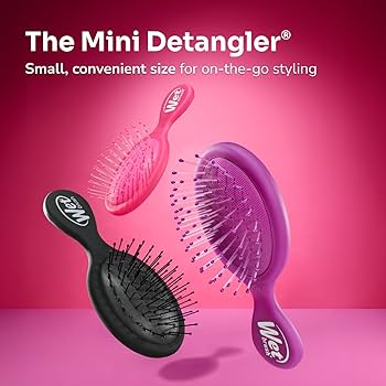 Wet Brush Mini Detangler Hair Brush - Frost Purple-736658449297-LR-359884-4-LR eShop