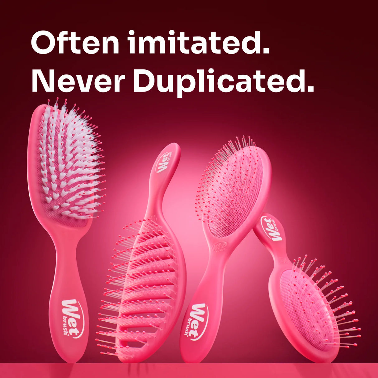 Wet Brush Paddle Detangler Hair Brush - Frost Pink-736658449372-LR-359886-9-LR eShop