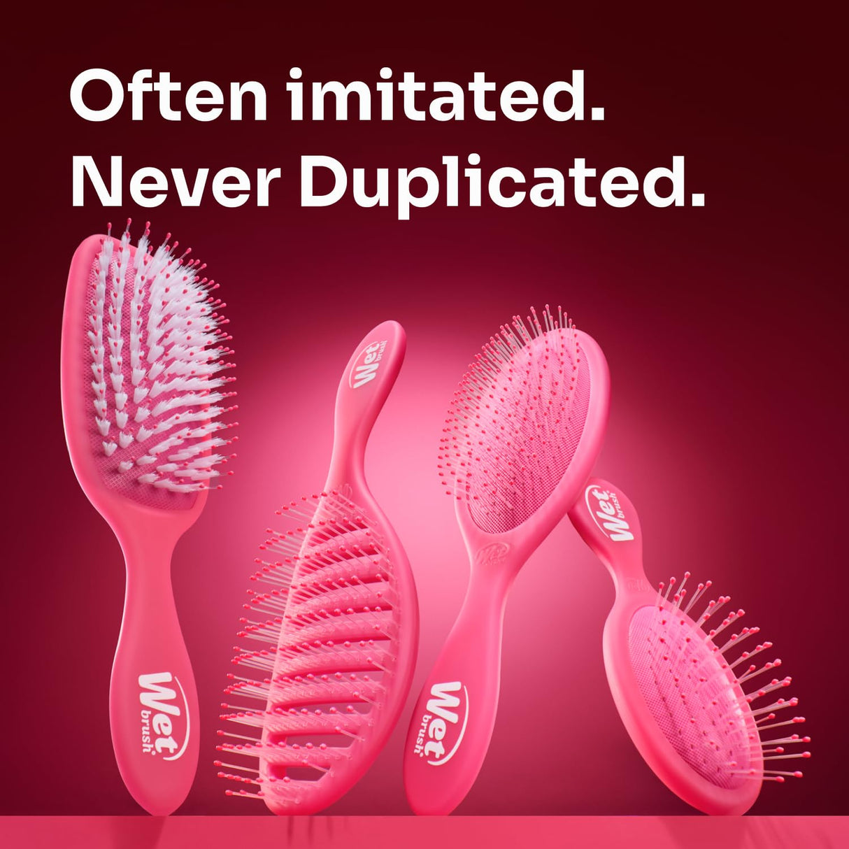 Wet Brush Shower Hair Brush Detangler - Pink Glitter-736658598155-LR-359896-10-LR eShop