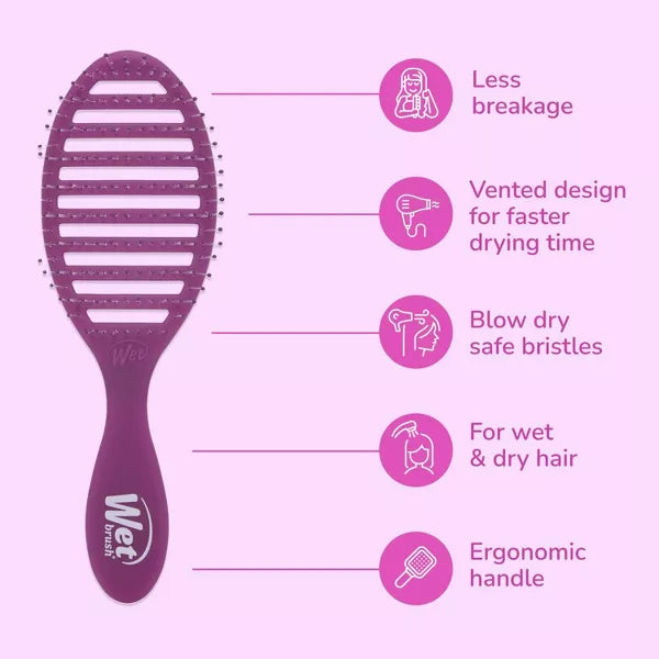 Wet Brush Speed Dry Hair Brush - Frost Purple-736658449273-LR-359882-4-LR eShop
