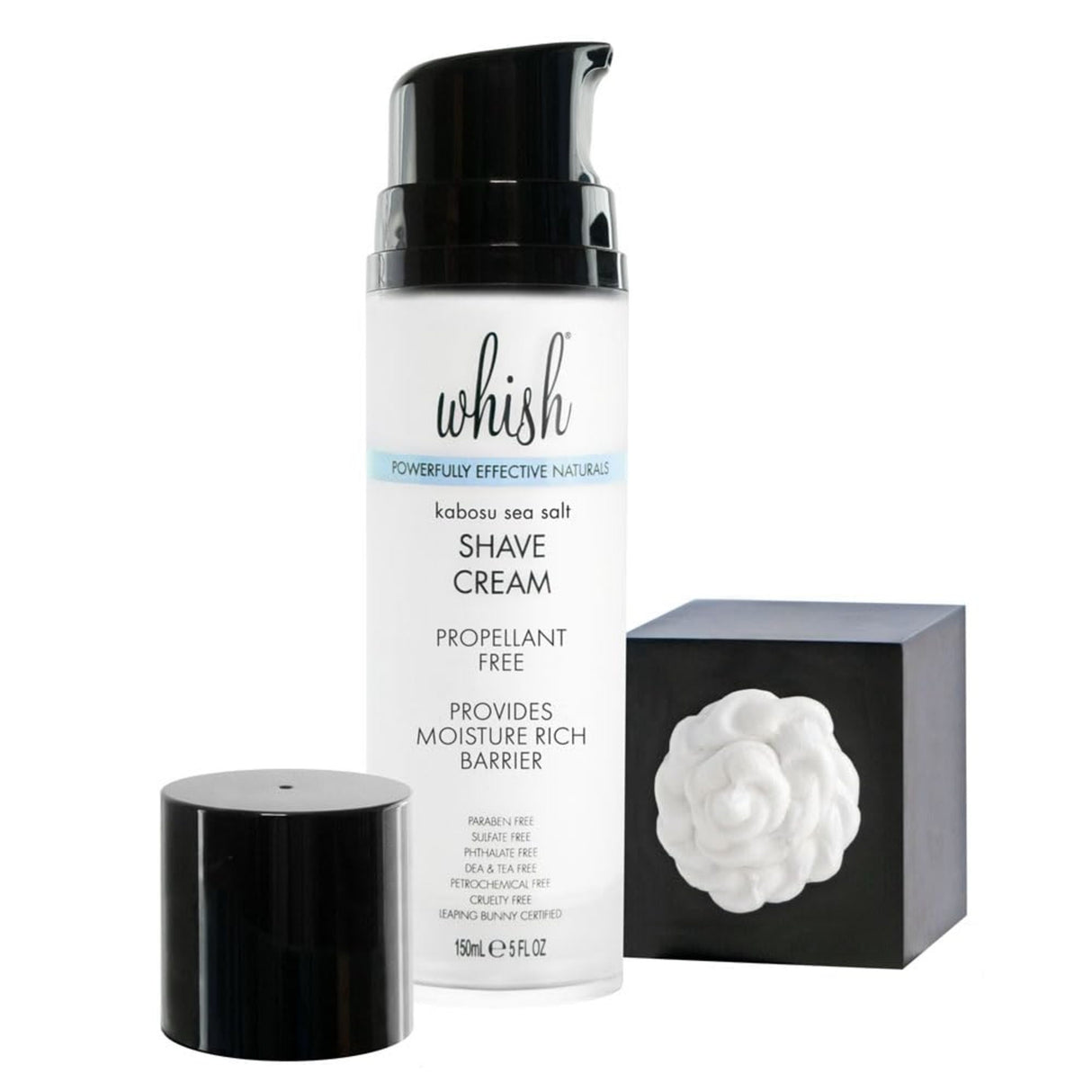 Whish Kabosu Sea Salt Shave Cream, 5 oz-812280014321-LR-344733-2-LR eShop