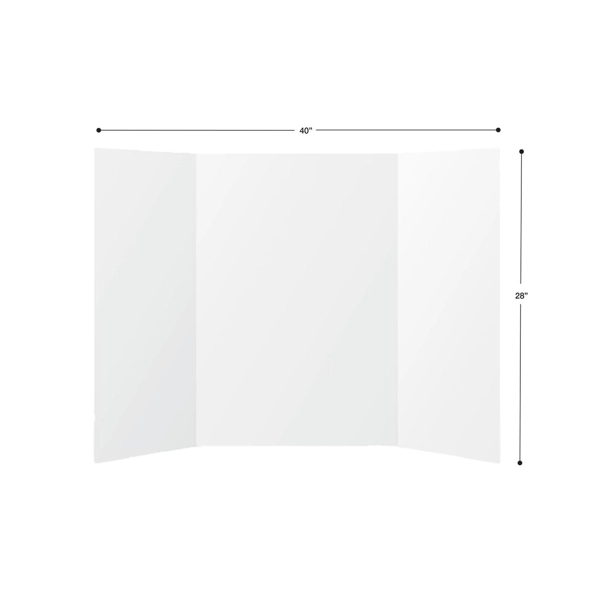 White Trifold Board 28X40-810123682041-LR-358505-2-LR eShop