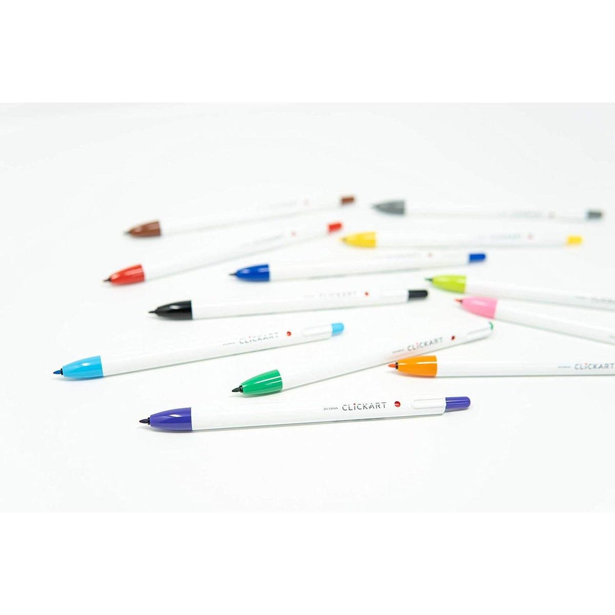 Zebra ClickArt Fine Point Retractable Marker Pen - Assorted Colors, 6 count-045888690066-LR-336212-3-LR eShop