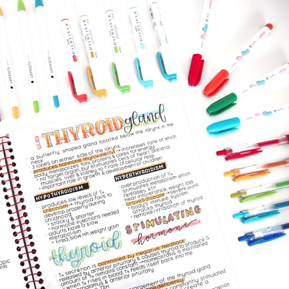 Zebra Mildliner Double Ended Creative Marker - Blue-045888781207-LR-330995-5-LR eShop