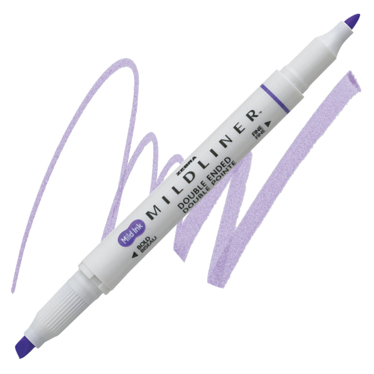 Zebra Mildliner Double Ended Creative Marker - Violet-045888781801-LR-331007-1-LR eShop