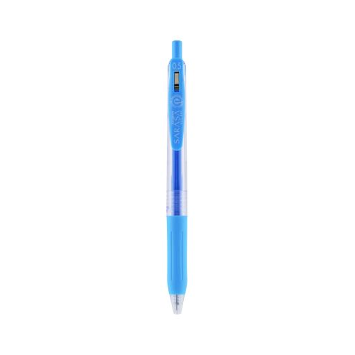 Zebra Sarasa Clip 0.5mm Gel Retractable Pens - Light Blue, 12 ct-045888475007-LR-331037-1-LR eShop