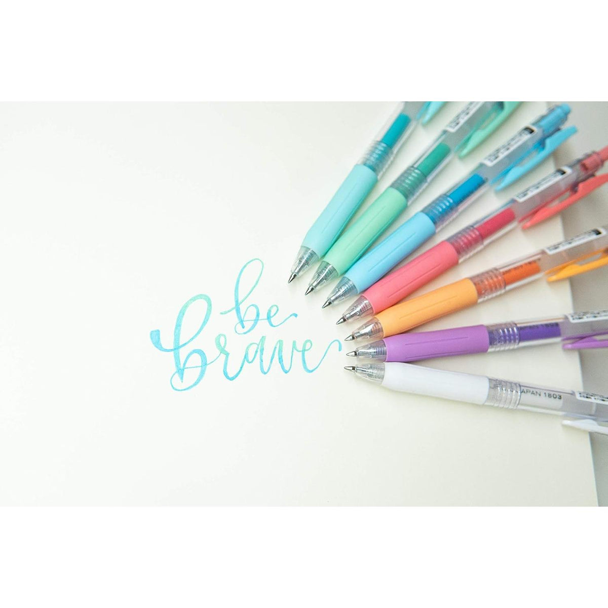 Zebra Sarasa Fine Point Clip Retractable Gel Pen - Milk Assorted Colors, 8 count-045888489080-LR-331073-2-LR eShop