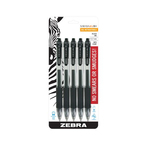 Zebra Sarasa Proven Fastest Drying Black Ink 0. 7 mm-045888468559-LR-315846-1-LR eShop