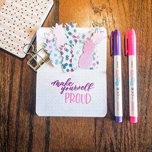 Zebra Zensations Funwari Fude Colored Brush Pen Set - Assorted Colors, 6 count-045888011069-LR-331078-8-LR eShop