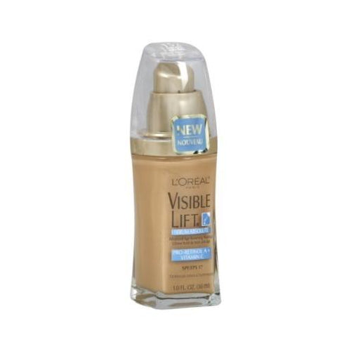 L'Oreal Paris Visible Lift Serum Absolute Lightweight Foundation, Sand Beige, 1 fl. oz.