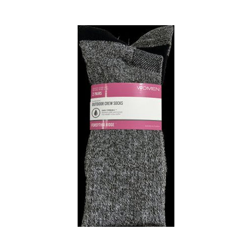 FR WMN HIKING SOCK BLK 2PK