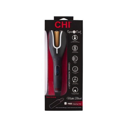 CHI SPIN N CURL 1" - MATTE BLACK