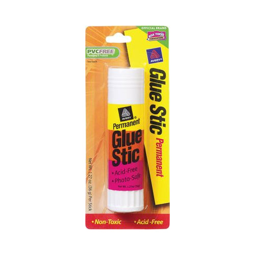 Avery Glue Stic  Nontoxic  Permanent  1.27 oz.  1/EA