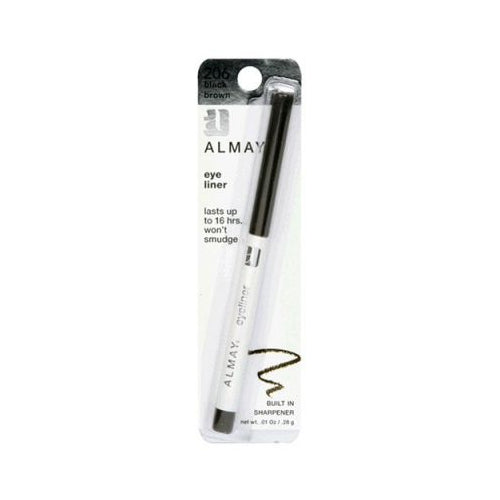 Almay Eyeliner Pencil Top of the Line 206 Black Brown