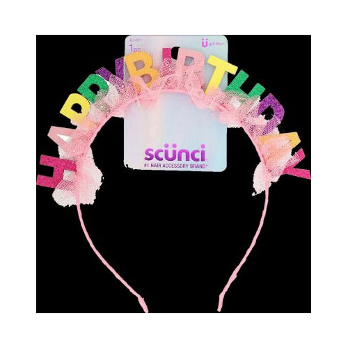 HEADBAND HAPPY BDAY 1CT