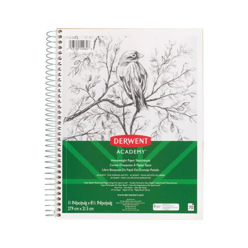 DERWENT SKETCHBOOK 11X8.5 70CT