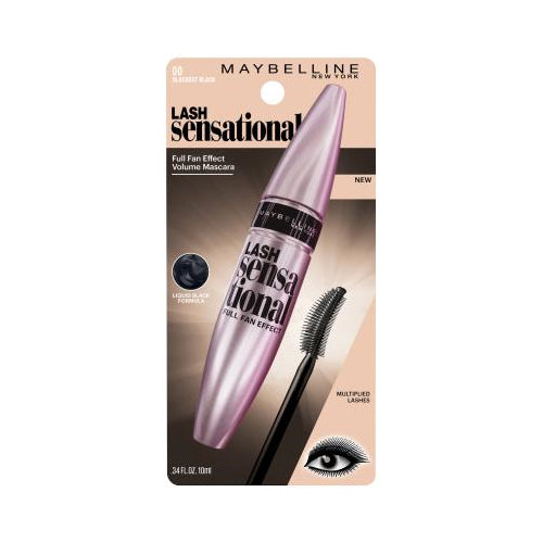 Maybelline Lash Sensational Fanning Brush 253 Blackest Black