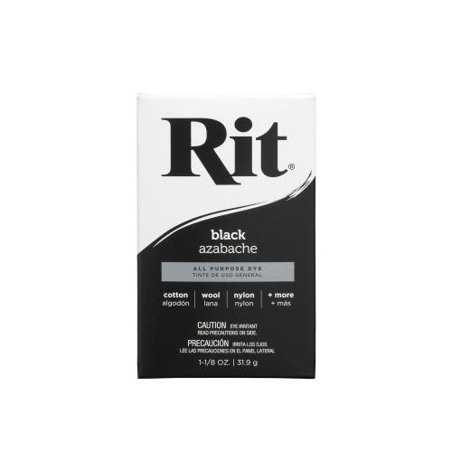 Rit Dye Powder Black 1-1/8oz