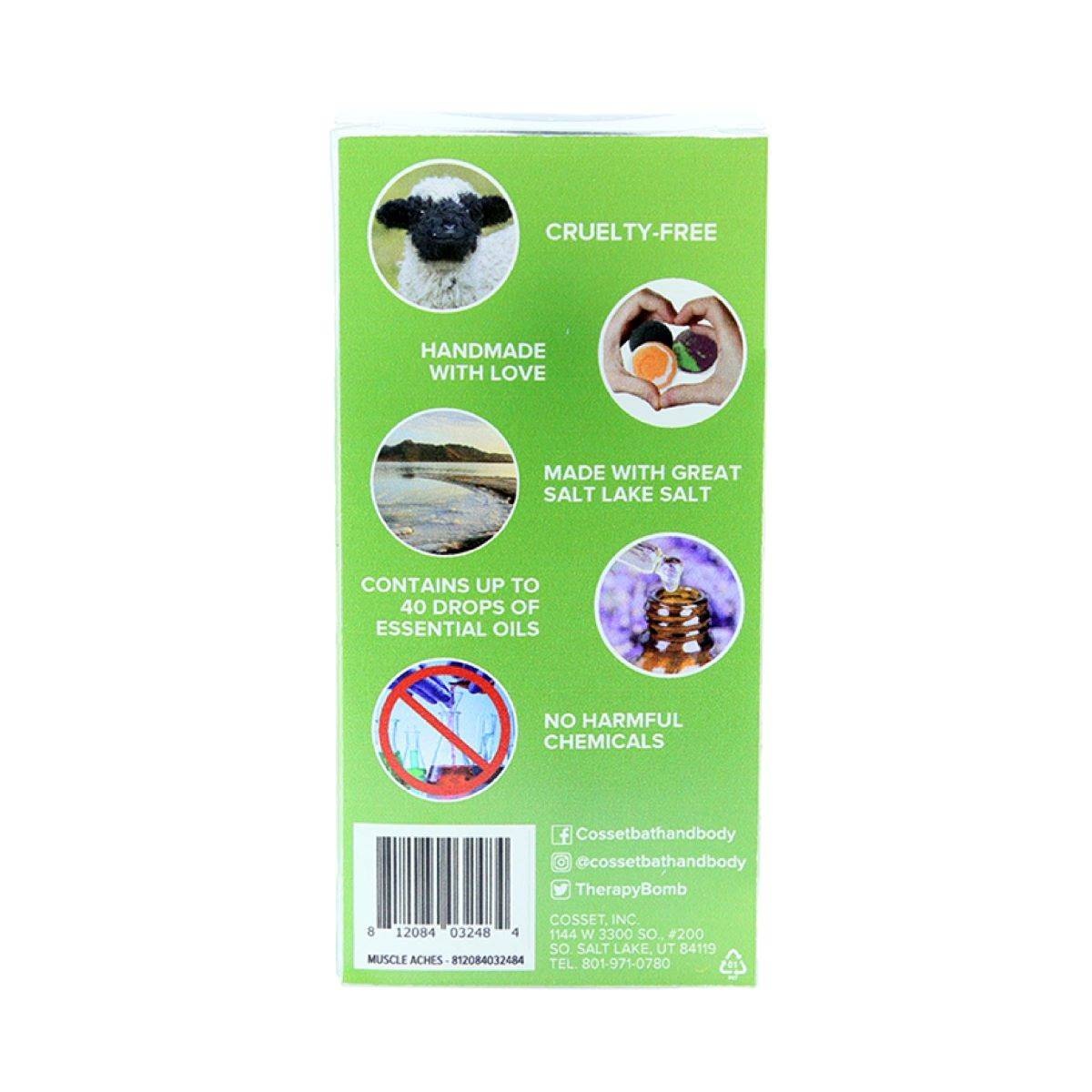 Cosset Therapy Bomb - Muscle Aches, 2 count