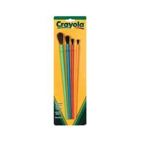 Crayola Paint Brush Set  4 Brushes