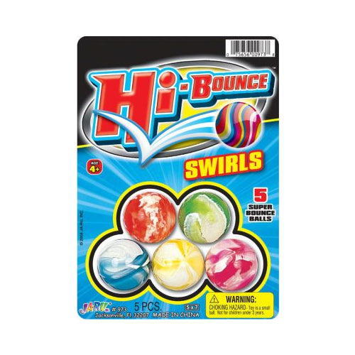 Hi Bounce Super Swirls 5 Pack