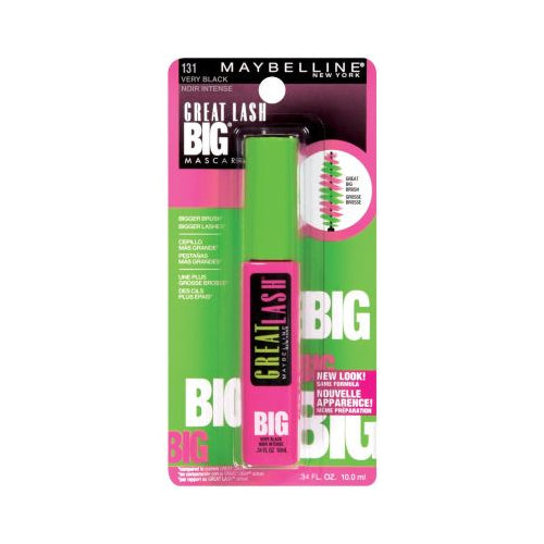 Maybelline Great Lash Big Mascara Washable Very Black