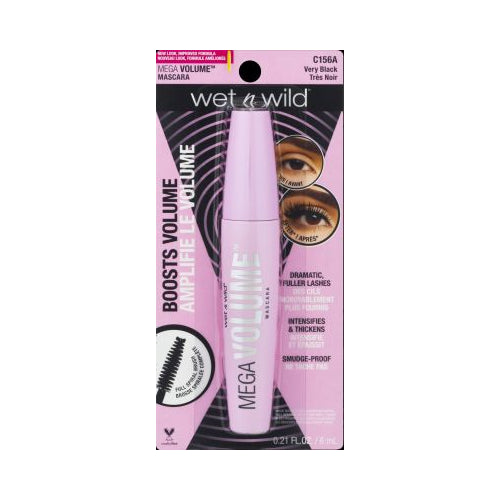 wet n wild MEGA VOLUME MASCARA - Very Black