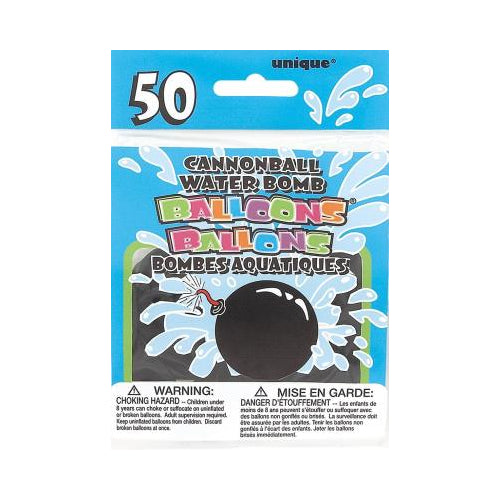 50 CANNON WATERBOMB BALLOONS