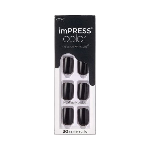 NAILS IMPRESS COLOR ALL BLACK