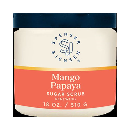 Spenser & Jensen Sugar Scrub Mango Papaya 18 oz