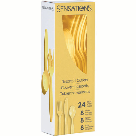24CT ASST CUTLERY SOFT YELLOW-092352988426-LR-354360-1-LR eShop