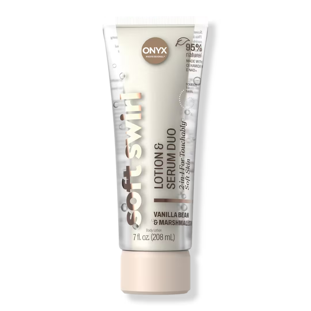 ONYX Soft Swirl Hydrating Lotion & Serum Duo - Vanilla Bean & Marshmallow, 7 oz