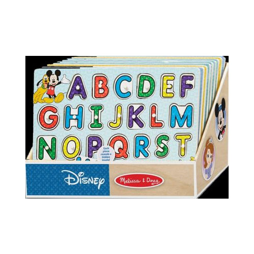 Melissa & Doug Alphabet Wooden Peg Puzzle