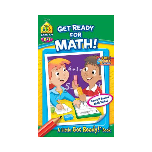 School Zone Get Ready For Math! A Little Get Ready! Book